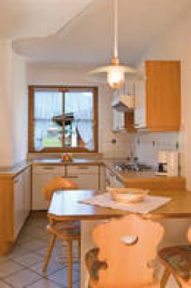 Rakouský apartmánový dům Landhaus Banders - kuchyňka