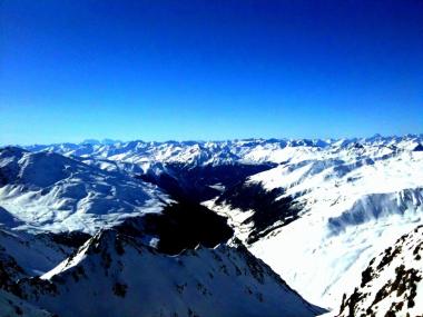 Ledovec Kaunertaler Gletscher