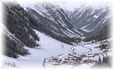 Rakousko - středisko St. Leonhard im Pitztal