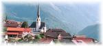 Rakousko - městečko Wenns im Pitztal