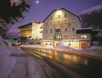Rakouský hotel Lamm v zimě